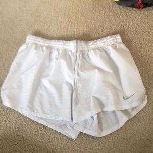 White Nike Shorts